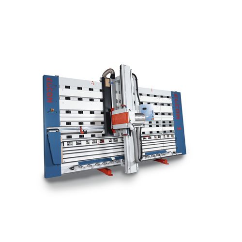 固定锯床 - DSXE-1/2L - Elcon Sawing Technology - 板式 / 立式 / 用于铝