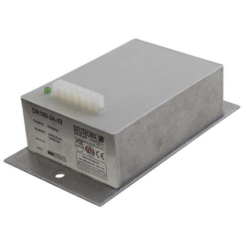DC/DC变流器 / 调节 - DR160-24-12	 - DEUTRONIC - 非绝缘 / 金属盒 / 车用