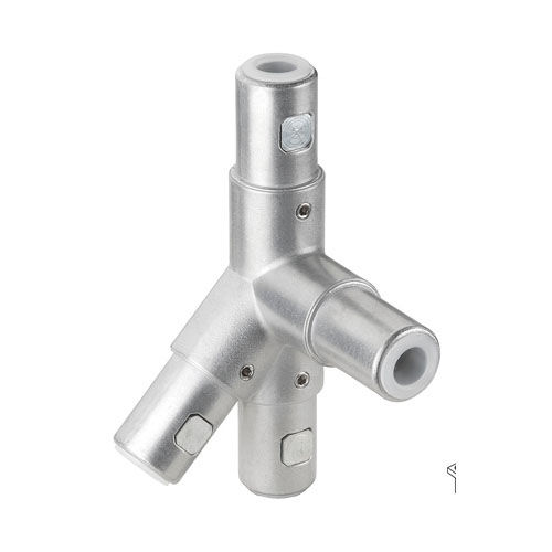 护栏管件 - ITAS WIT 40H-45&deg;R - RK Rose+Krieger GmbH/德国美卡诺 - 圆形 / 肘型 / 铝铸铁