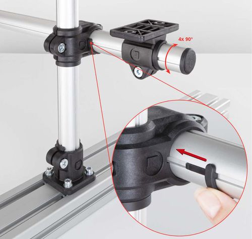 圆形管件 - RK Light Clamps - RK Rose+Krieger GmbH/德国美卡诺 - T形 / 十字型 / 肘型