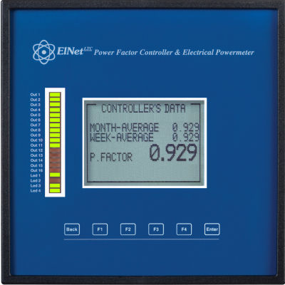 数字功率因素控制器 - ElNet LTC - Control Applications Ltd