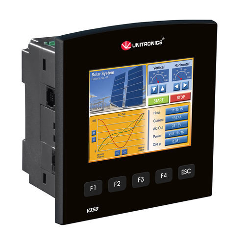 HMI触摸屏式可编程控制器 - Vision350&trade; series - Unitronics - 嵌入式 / 内置I/O / CANopen
