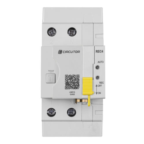 剩余电流动作断路器 / 差分 - REC4 - CIRCUTOR/西谷铎 - 2极 / 手动 / 自动