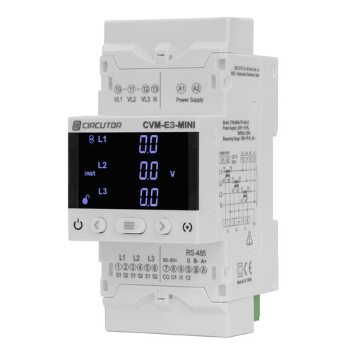 电网分析仪 - CVM-E3-MINI - CIRCUTOR/西谷铎 - 功率 / 紧凑型