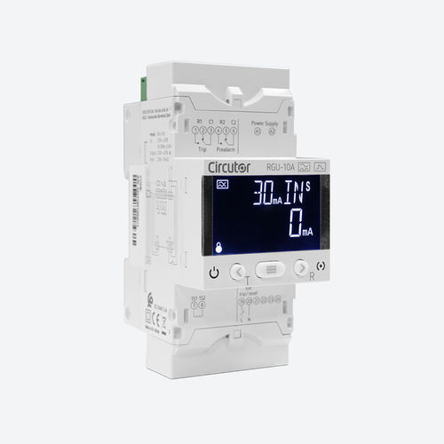 电流保护继电器 - RGU-10A - CIRCUTOR - 用于变压器 / DIN导轨 / IEC