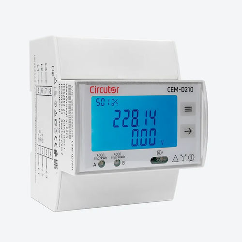 三相电能表 - CEM-D210 - CIRCUTOR - DIN导轨 / 数字 / RS-485