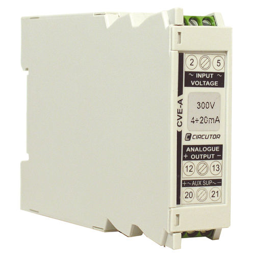 单相电压换能器 - CE-convert series - CIRCUTOR/西谷铎 - DIN导轨 / 多参数