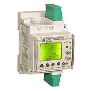 接地漏电保护继电器 - WRU10 series  - CIRCUTOR/西谷铎 - 频率 / DIN导轨 / 数字