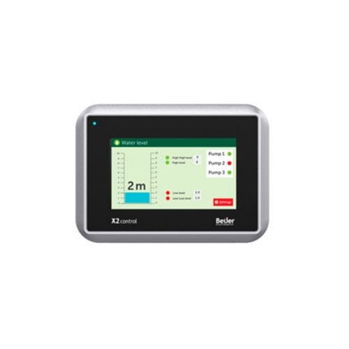 电阻式触摸屏HMI终端 - X2 control 4 - Beijer Electronics - 面板式 / VESA安装 / 480 x 272