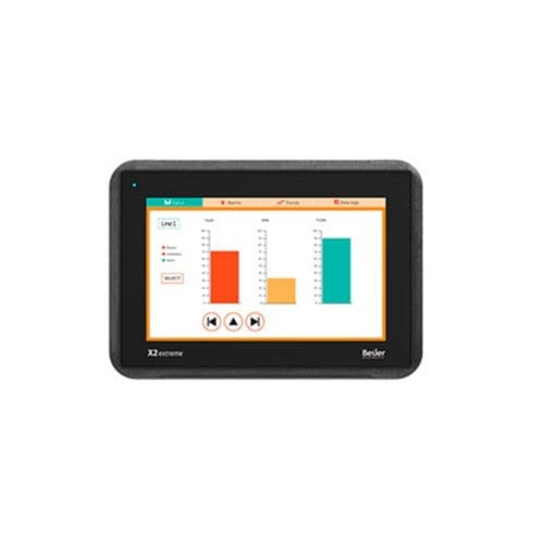 电阻式触摸屏HMI终端 - X2 extreme 7 - Beijer Electronics/北尔电子 - 面板式 / 800 x 480 / i.MX6 Cortex A9