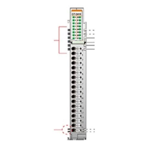 数字输出模块 - GT-2418 - Beijer Electronics/北尔电子 - 8数字输出 / 过渡模块 / 电流