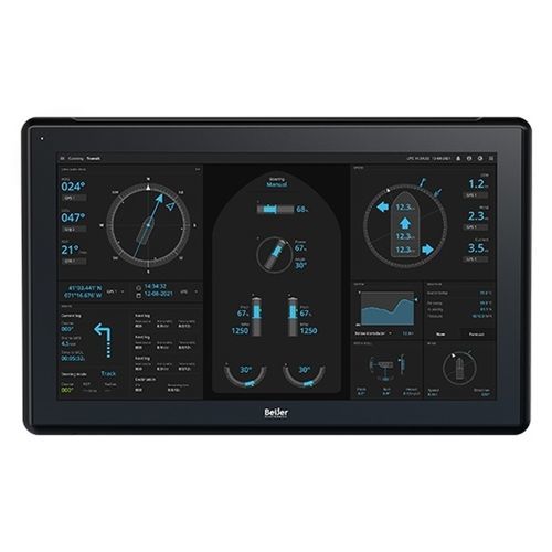 电阻式触摸屏HMI - X3 marine 21 web P - Beijer Electronics - 面板式 / 1920 x 1080 / ARM® Cortex A53