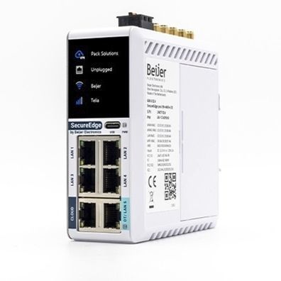 嵌入式网络安全平台 - SecureEdge pro Eth+WiFi+LTE - Beijer Electronics - DIN导轨 / 集成式 / 挡火隔断