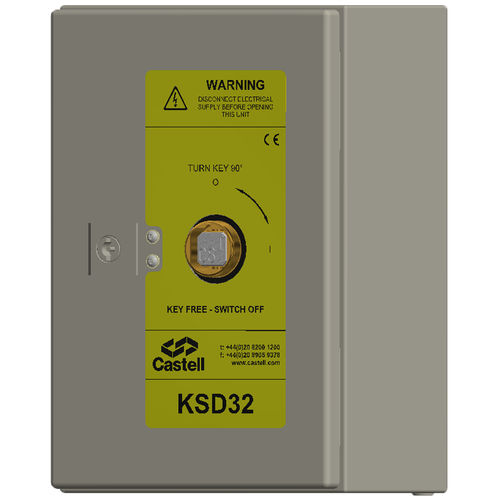 旋转断路开关 - KSD - CASTELL SAFETY INTERNATIONAL - 多极 / 无保险丝 / 工业
