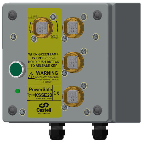 扳手切换开关 - KSSE - CASTELL SAFETY INTERNATIONAL - 多极 / IEC / IP65