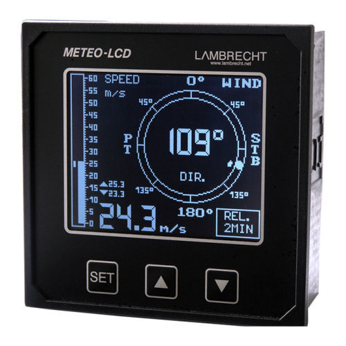 数字指示器 - METEO-LCD-NAV - Wilh. LAMBRECHT GmbH - 温度 / 压力 / 速度