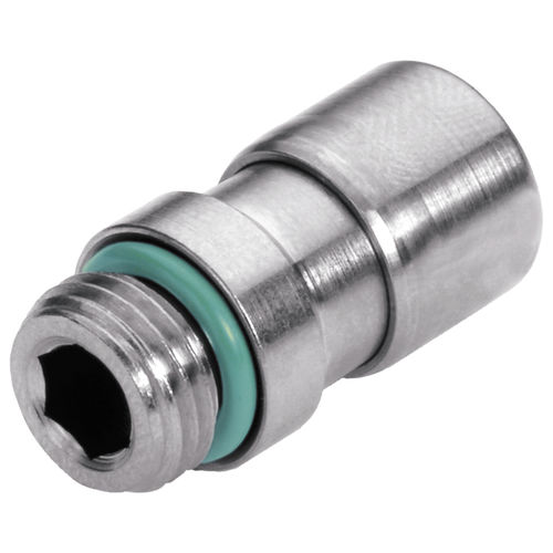 螺纹接头 - VT1763 - EISELE GmbH - 用于化学品 / 气动 / 推入式