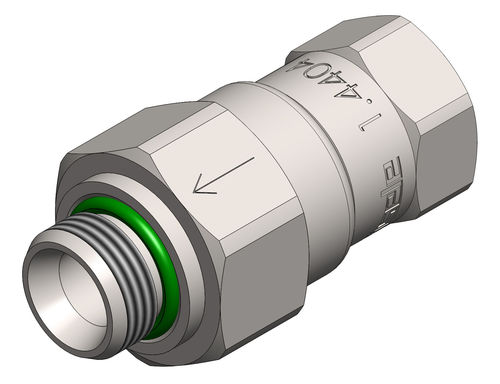 提升阀止回阀 - 3145  - EISELE GmbH - 螺纹 / 不锈钢