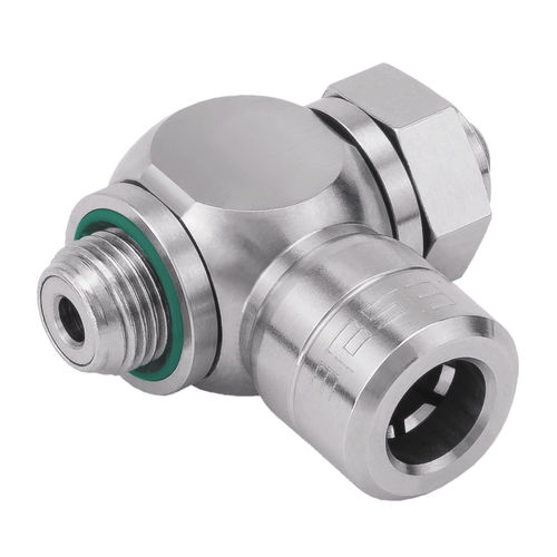 气动接头 - VT234 - EISELE GmbH - 推入式 / T 型 / 不锈钢