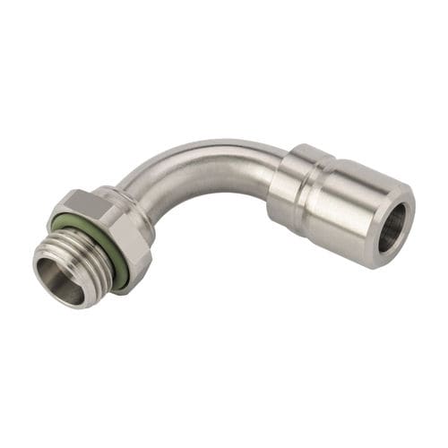 90°弯接头 - VT4603-xxxx90  - EISELE GmbH - 用于化学品 / 用于冷却液体 / 气动