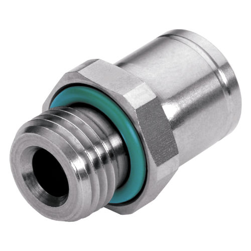 不锈钢接头 - 928 - EISELE GmbH - 用于化学品 / 螺纹 / 推入式