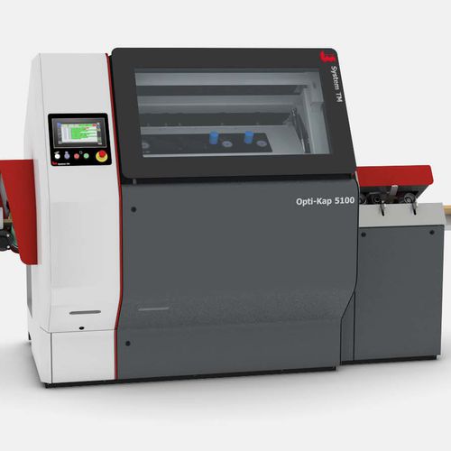 圆形锯机 - Opti-Kap 5100 - System TM - 木工 / 用于型材 / 全自动