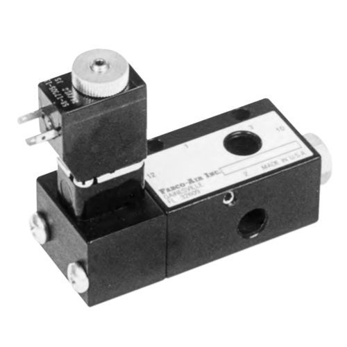 线轴气动分配器 - 18 series - FABCO-AIR/美国Fabco-Air - 螺线管驱动 / 3 通型 / 双通