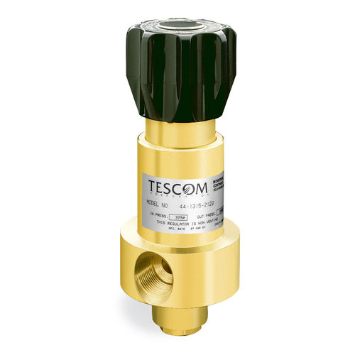 气体调节减压器 - TESCOM™ 44-1300 - Emerson Automation Solutions - TESCOM - 活塞 / 黄铜 / 不锈钢