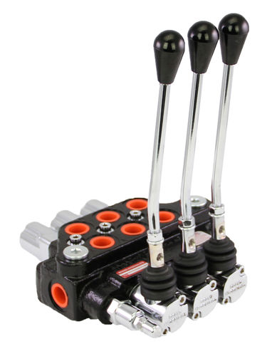 手动液压分配器 - MB series - BRAND HYDRAULICS - 杠杆 / 4通 / 整体式