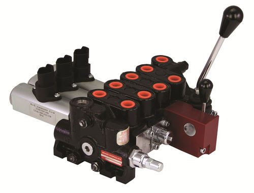手动液压分配器 - 21 series - BRAND HYDRAULICS - 直动式 / 螺线管驱动 / 4通