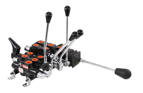 手动液压分配器 - 34 series - BRAND HYDRAULICS - 手动 / 3 通型 / 模块化