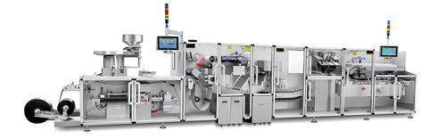 制药业包装线 - Blister Line BPL400R (Classic) - Jornen Machinery Co., Ltd. - 药品 / 注射器 / 用于美容产品