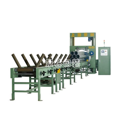 轨道式缠绕包装机 - GG800 - Shanghai Jinglin Packaging Machinery Co.,Ltd - 自动 / 拉伸膜