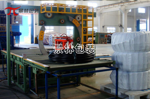 自动包装机 - GW2500 - Shanghai Jinglin Packaging Machinery Co.,Ltd - 覆膜 / 卧式 / 用于管道