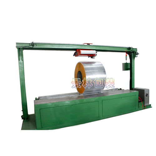 卧式缠绕包装机 - JL2100-R - Shanghai Jinglin Packaging Machinery Co.,Ltd - 自动 / 用于圆柱体 / 拉伸膜