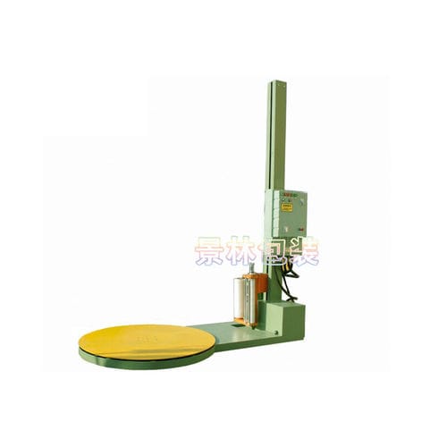 托盘式缠绕包装机 - JL2100-E - Shanghai Jinglin Packaging Machinery Co.,Ltd - 半自动 / 货盘 / 拉伸膜