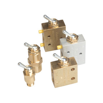 杠杆阀 - TAC Miniature Toggle Valves - Humphrey Products - 气动 / 手动 / 控制