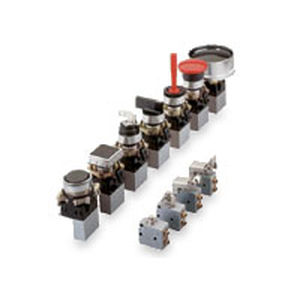 阀式气动分配器 - 310 series - Bonesi Pneumatik s.r.l. - 手动 / 2位3通型 / 2位5通