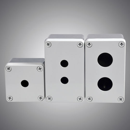 按钮式开关箱 - JL-N Series - JIANGSU JIANLONG ELECTRICAL CO.,LTD - 壁挂安装 / 长方形 / ABS