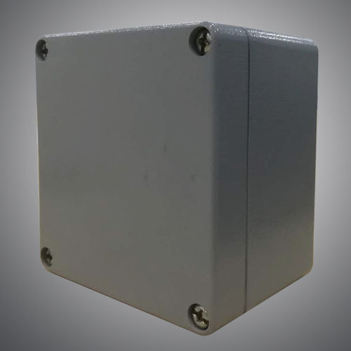 带拧式盖子盒 - JL-AL Series - JIANGSU JIANLONG ELECTRICAL CO.,LTD - 墙壁 / 长方形 / 带漆铝