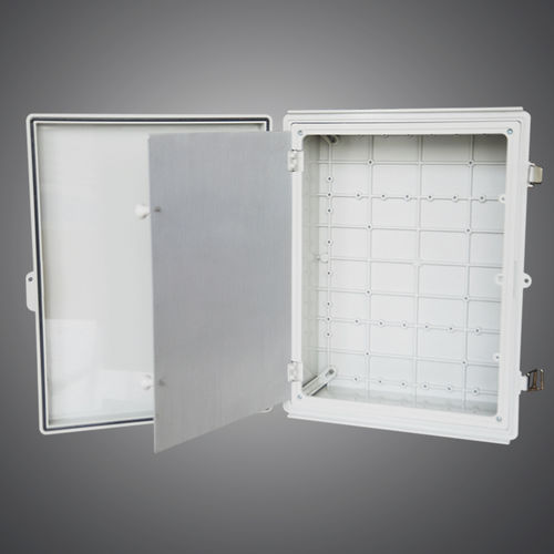 双门盒 - JL-F Series - JIANGSU JIANLONG ELECTRICAL CO.,LTD - 墙壁 / 长方形 / 塑料