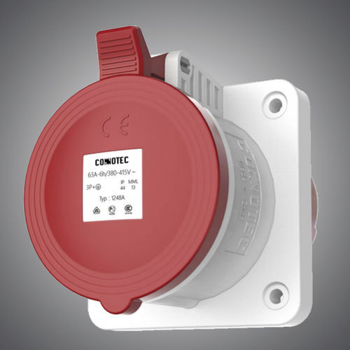 工业插座和插头 - JIANGSU JIANLONG ELECTRICAL CO.,LTD - 固定 / 密封 / 防泼溅