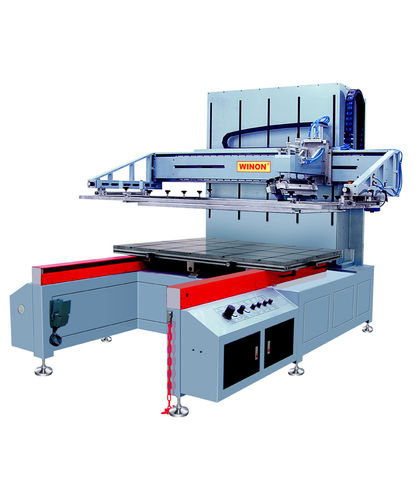 自动丝印机 - 1 000 x 1 500 mm, 300 p/h | WSC-1500BE - WINON INDUSTRIAL CO.,LTD - 彩色 / 用于木板条 / 大尺寸