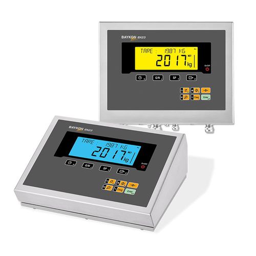 LCD显示屏称重仪表 - BX23 /BX23D - BAYKON Industrial Weighing Systems - 壁挂安装 / 用于严苛环境 / 用于潮湿环境