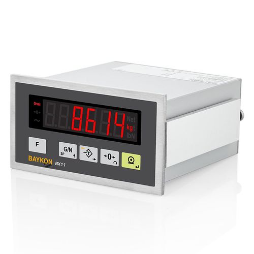 LED显示称重仪表 - BX11 - BAYKON Industrial Weighing Systems - 面板式 / 用于严苛环境 / 以太网