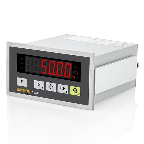 过磅指示器/控制器 / 数字 - BX13 - BAYKON Industrial Weighing Systems - 面板型