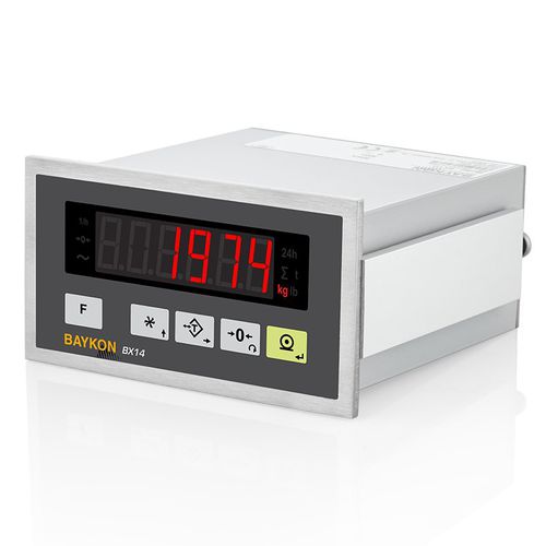 过磅指示器/控制器 / 数字 - BX14  - BAYKON Industrial Weighing Systems - 分批 / IP65 / 面板型