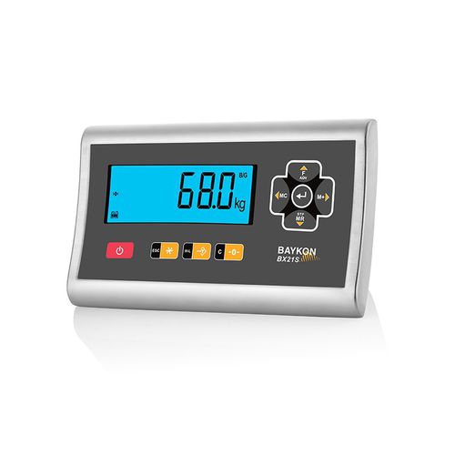 LCD显示屏称重仪表 - BX21/S  - BAYKON Industrial Weighing Systems - 台式 / 壁挂安装 / IP67