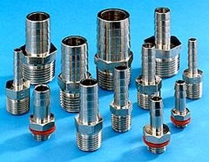 真空接头 - A series - ANVER Vacuum System Specialists - 倒钩 / 不锈钢 / NPT