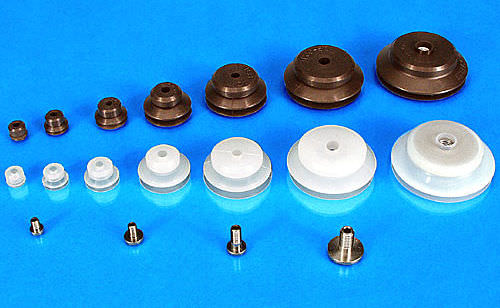 波纹吸盘 - C-BS series - ANVER Vacuum System Specialists - 腈类 / 硅胶 / 聚氨酯